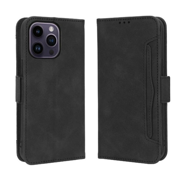 Funda Tipo Billetera FOXDOCK para iPhone 14 Pro – Tapa Flip con Tarjetero