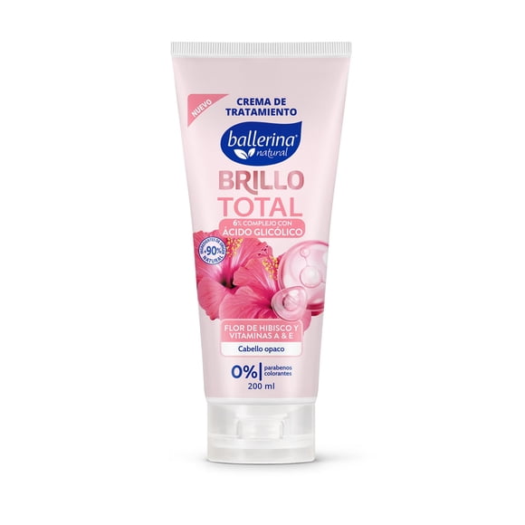 Crema Ballerina de tratamiento brillo total pomo, 200 ml
