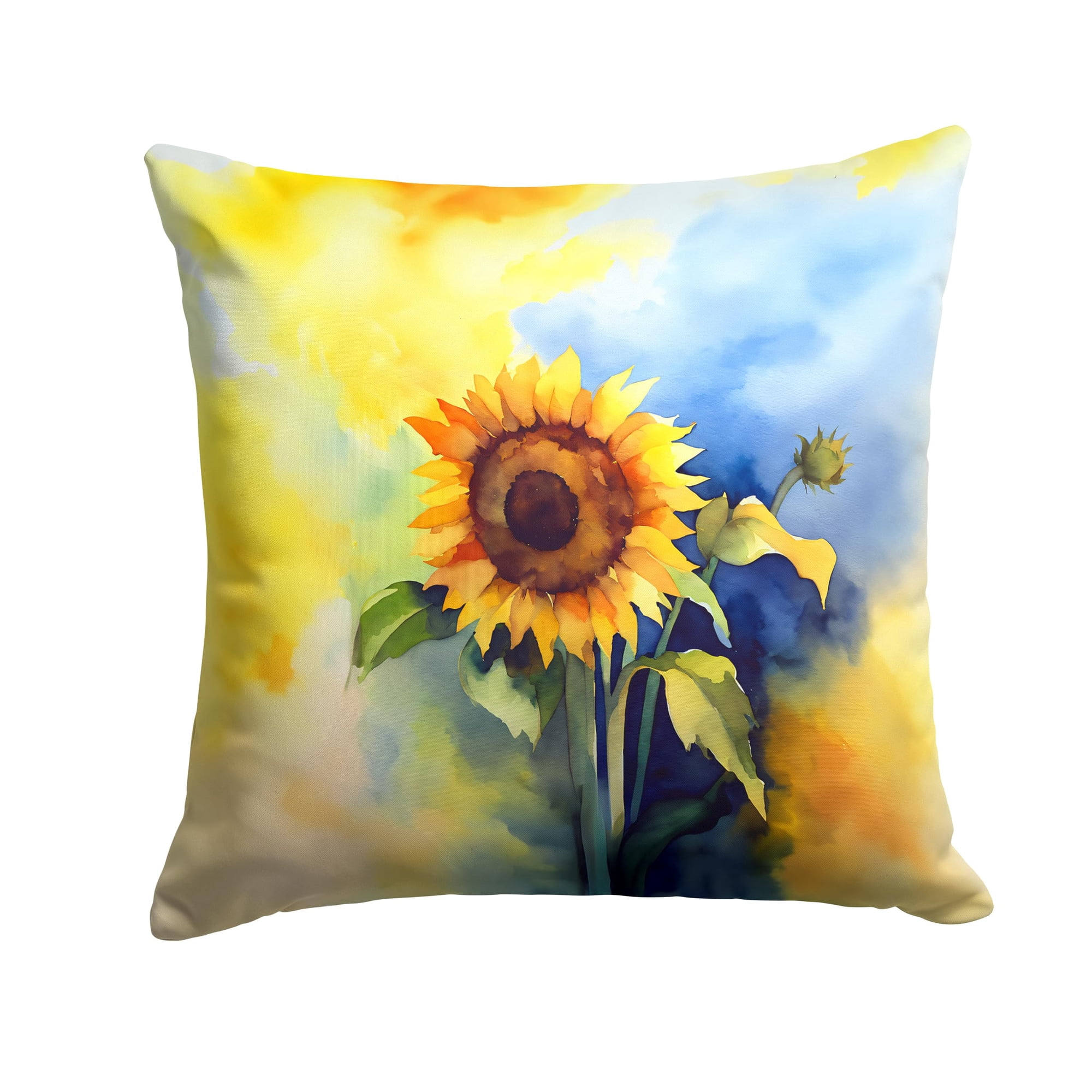 Carolines Treasures - Cojín Con Girasoles En Acuarela