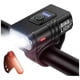 thumbnail image 1 of Luces Delanteras Y Traseras Para Lluvia Bicicleta - Norplat Color Negro, 1 of 3