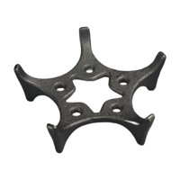 Bothyi - Soporte Para Tetera De Hierro Fundido, Soporte Para Tetera, Soporte Para Tetera, Diámetro De 13 Cm