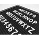 thumbnail image 5 of Letras para Pizarra de Mensajes G GAMIT 2,5 cm Blanco 378 piezas, 5 of 7