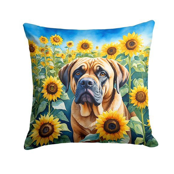 Cojín Sunflowers Mastiff 35 X 35 Cm