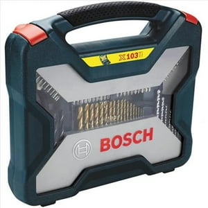 Set Puntas Y Brocas En Titanio Bosch X-Line 103 Unidades