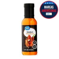 Salsa Picante Medio De Ají Rojo 355 Ml Great Value