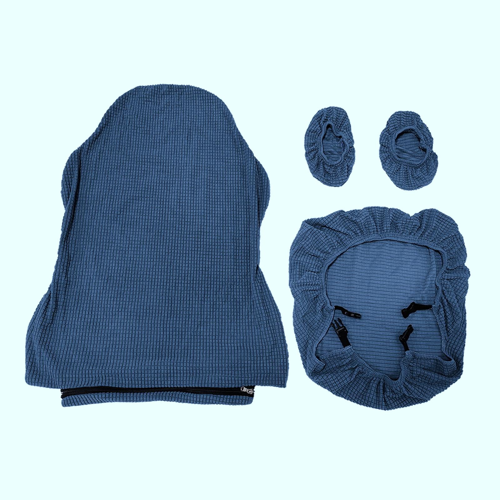 Magideal - Fundas Para Sillas De Juegos, Fundas Para Sillas De Ordenador, Fundas Elásticas Lavables Para Asientos De Sillas De Oficina Para Sillón/silla Giratori Armada