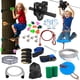 thumbnail image 1 of Kit de tirolesa FAHKNS de 200 pies para niños y adultos de hasta 180 kg, 1 of 9