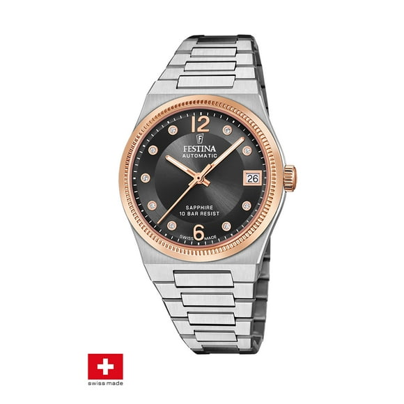 Reloj F20031/3 Festina Swiss Negro Mujer My Swiss Time