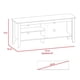 thumbnail image 3 of Rack TV 65" Essential Wengue 61x147x40 Cm, 3 of 3