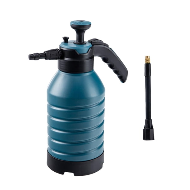 Bomba Pulverizadora De Agua A Presión, Botella De Mano, Pulverizador De Bomba De Jardín Para Pulverizar Varilla De Metal De Color Azul