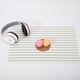 thumbnail image 1 of XmhyTop Juego de 6 Manteletes Individuales para Mesa, Hechos de PVC Resistente, Antideslizantes y Termorresistentes, Ideal para Hogares, Restaurantes y Cocinas, Estilo O, 45*30cm, Blanco, 1 of 5