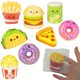 thumbnail image 1 of Squishy Toys 4E's Novelty Fast Food para niños, paquete de 24, 1 of 7