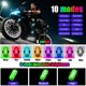 thumbnail image 2 of Luces LED Furlerkam Inalámbricas 8 colores 10 modos 6 piezas, 2 of 8