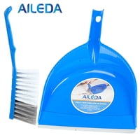 Aileda Pala Mini Con Escobillon Para Limpieza Kit Azul 21.5X31Cm