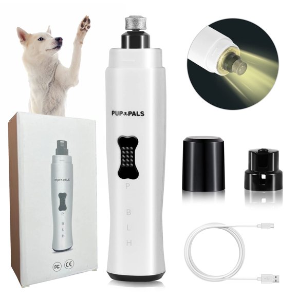 Lima De Uñas Para Perros Con Luz Led Y Motor De 2 Velocidades