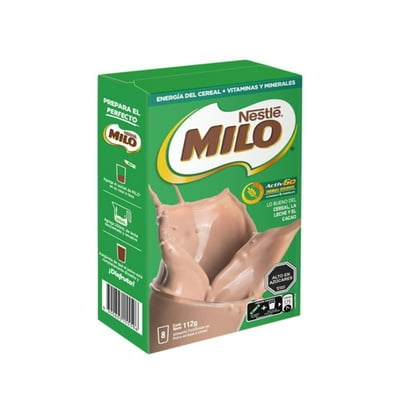 Saborizante Para Leche Caja 112 G Milo