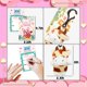thumbnail image 3 of Juego de tarjetas de San Valentín con pequeños animales de peluche, 24 piezas, 3 of 7
