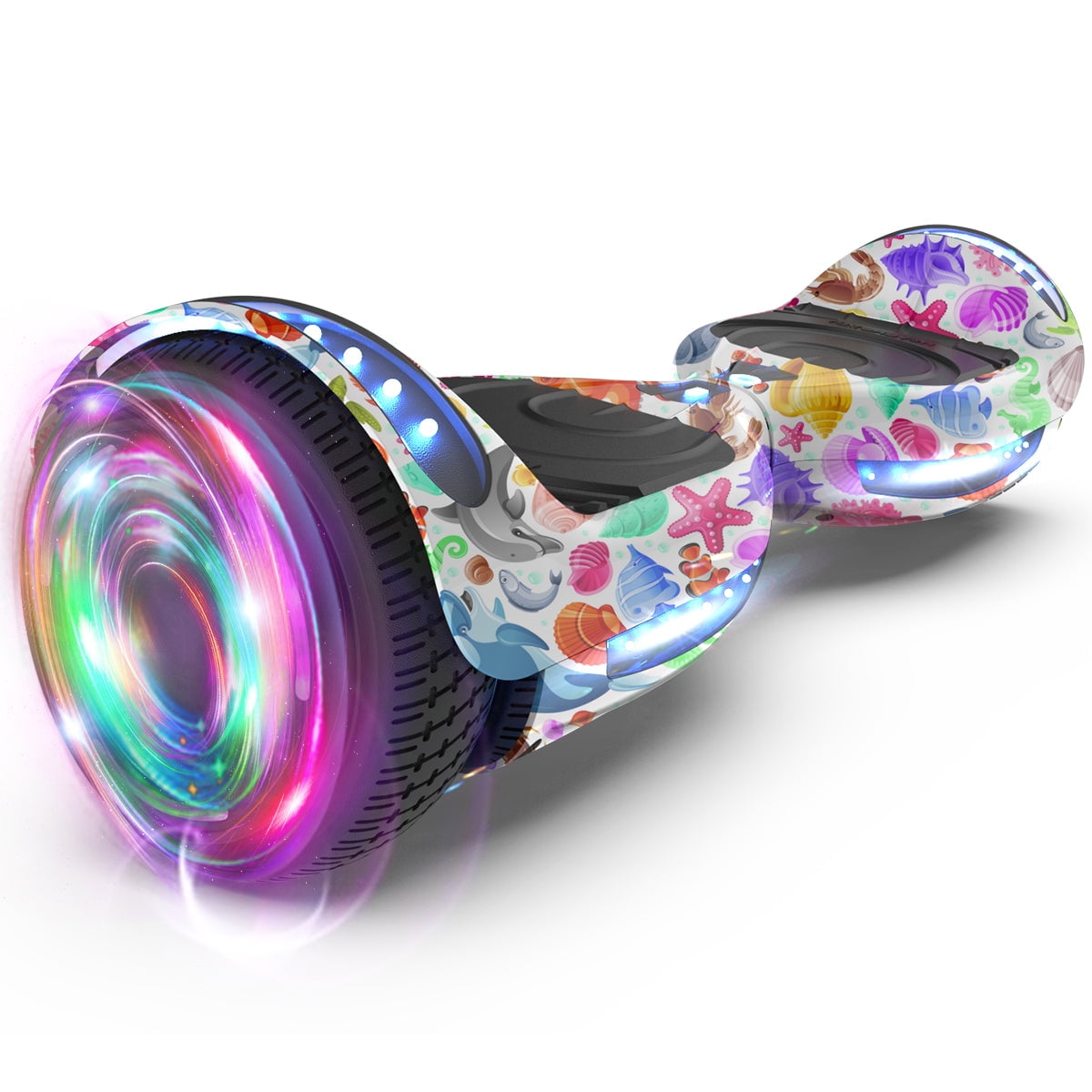 Hoverstar - Hoverboard Skate Eléctrico Con Altavoz Inalámbrico Y Luces Led Adecuado Para Niños, Niñas Y Niños Para Uso En Interiores Y Exteriores