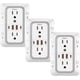 thumbnail image 1 of Extensor de enchufe con protector contra sobretensiones, 6 salidas con 4 puertos USB, paquete de 3, 1 of 8