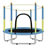 Crusec - Mini Trampolin - Cama Elástica Pequeña Para Niños - Azul