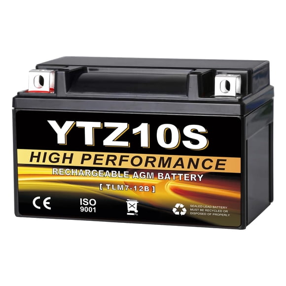 Batería de Motocicleta Daakmax YTZ10S-BS 12V 9Ah AGM