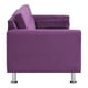 thumbnail image 5 of Sofa Retro 3c Felpa 12 Morado, 5 of 6