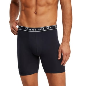 Calzoncillos Tipo Bóxer Tommy Hilfiger De Algodón Elástico Para Hombre, Paquete De 4