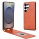 thumbnail image 1 of Funda tipo folio para Samsung Galaxy S25 Ultra con soporte magnético y protección para la cámara Marrón, 1 of 6