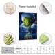 thumbnail image 2 of El Grinch Cuadro decorativo colgante - Arte de pared - Póster enmarcado - Decoración de pared - Regalos para familia, amigos y aficionados 40*60 cm, 2 of 6