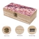 thumbnail image 3 of Flor de Cerezo Caja Organizadora de Madera Rústica - Caja Decorativa Multifuncional para Escritorio, Hogar, Oficina, Joyas y Manualidades, 3 of 6