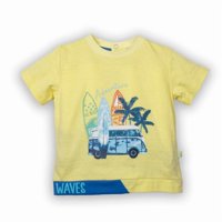 Polera Bebe Niño Amarillo Pillin