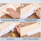 thumbnail image 4 of Uxcell Cinta de Calafateo, Cinta de Calafateo Autoadhesiva Protectores de Borde Impermeables para Accesorios de Baño Beige 16.4 ft, 4 of 7
