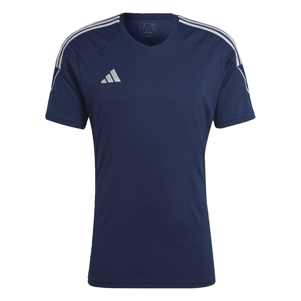 Camiseta Adidas Tiro 23 Para Hombre, Color Azul Marino/blanco, Talla L