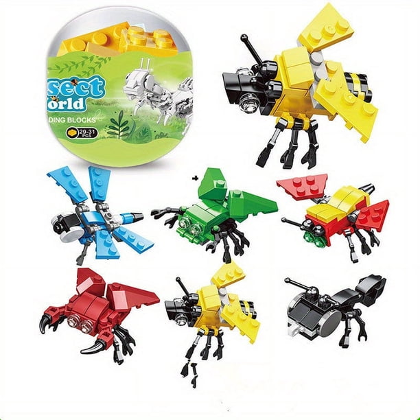 1pc Building Block Twist Egg Toy, Small Particle Assembly Educational Toy