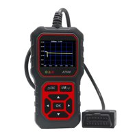 Magideal - Obd2, Herramienta De Diagnóstico Del Automóvil, Visualización En Pantalla, Prueba De Voltaje, Verificación De Luz Del Motor, Obd2, Lector De Códigos Rojo