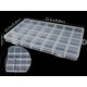 thumbnail image 2 of Caja de almacenamiento transparente JESEP YONG 4 unidades 22x13x2 cm, 2 of 8