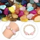 thumbnail image 2 of Namzi 20 Pzas Cuentas de Imitación de Piedra Irregulares, 25 X 18mm con Orificio de 1.5mm Cuentas Acrílicas para Pulsera DIY, Cadena para Teléfono, Tejido de Bolsas, Suministros de Manualidades,, 2 of 2