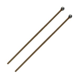 Bothyi - 2 Piezas Glockenspiel Mazo Vibráfono Mazos Para Xilófono Woodblock Yoga Cabeza Larga Y Redonda