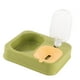 thumbnail image 2 of Comedero Y Bebedero Para Gatos, Juego De Cuencos De Agua Y Comida Para Perros Pequeños, Medianos Y Gatos, Color Verde, 2 of 5