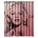 thumbnail image 1 of Cortina de ducha con diseño de Marilyn Monroe, con ganchos, 60 x 72 pulgadas, 1 of 3
