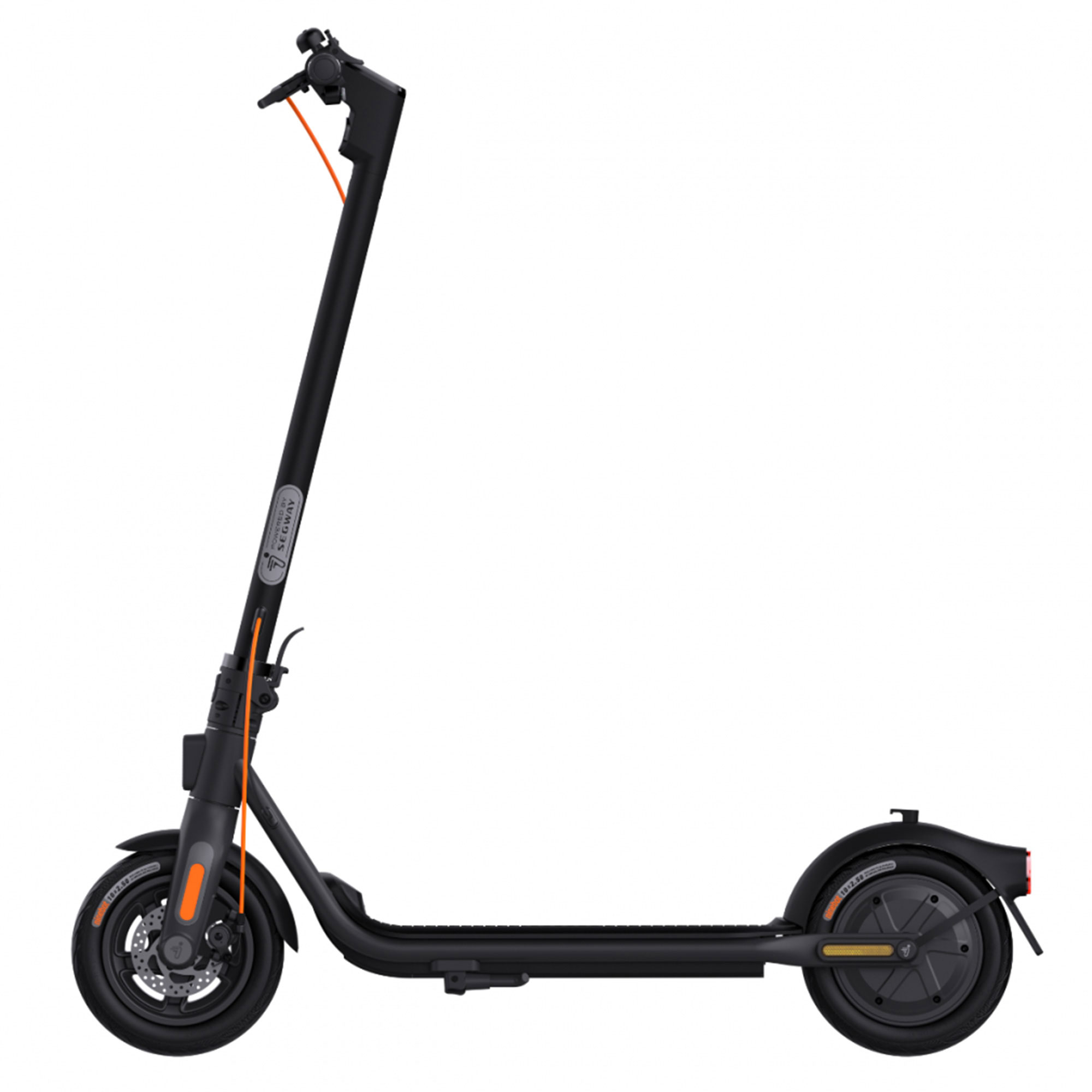Scooter Eléctrico Segway F2 Plus - 29 Km/H Vel. Máx Y 55 Km Aut. Máx - Negro