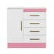 thumbnail image 1 of Cómoda Montevideo Niña Blanca Rosado, 1 of 3