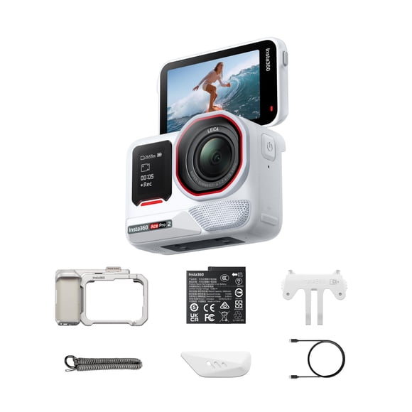 Paquete Xplorer de cámara de acción Insta360 Ace Pro 2 8K a prueba de agua