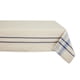 thumbnail image 1 of Mantel DII French Stripe - Mesa de comedor (150 x 300 cm), color topo y azul, 1 of 8