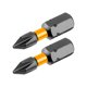 thumbnail image 1 of SET PUNTAS DE IMPACTO INDUSTRIAL 2 PIEZAS PH2X25MM INGCO, 1 of 2