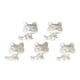 thumbnail image 2 of Muñeco cabezón con base blanca, 5 piezas por paquete, para personalizar tienda de mascotas, 2 of 4