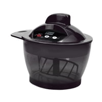 Magideal - Licuadora De Crema Para Teñir El Cabello De Barbería, Capacidad De 320 Ml, Enchufe Estadounidense De 110 V, Para Estilistas, Mezcladora Automática Lig Negro