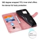 thumbnail image 4 of Funda con Cremallera para Samsung Galaxy A12 5G, Carcasa Cartera de Cuero PU con Soporte y Tarjetero, 4 of 6