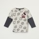 thumbnail image 1 of Polera Manga Larga Niño Mickey Hands Gris Disney, 1 of 4