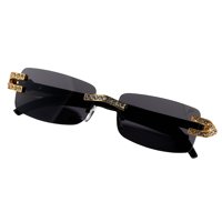 Polasup Lentes De Sol Gafas De Sol Retro Unisex, Pequeñas Gafas De Sol Rectangulares Estilo Años 90, Gafas De Sol Retro Lindas De Estilo Estrecho